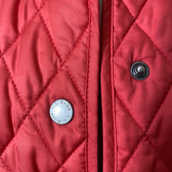 Vintage L.L.Bean Quilted Riding Jacket Large - Picture 4 of 8